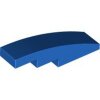 Slope, Curved 4x1 Blue