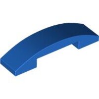 Slope, Curved 4x1x2/3 Double Blue