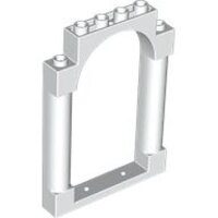 Door, Frame 1x6x7 Arched with Notches and Rounded Pillars...