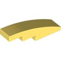 Slope, Curved 4x1 Bright Light Yellow