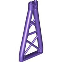 Support 1x6x10 Girder Triangular Dark Purple