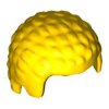 Minifigure, Hair Male with Coiled Texture Yellow