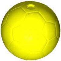 Ball, Sports Soccer Plain Neon Yellow