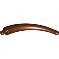 Dinosaur Tail End Section / Horn Reddish Brown