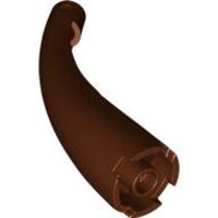 Dragon Tail / Neck Curved Reddish Brown