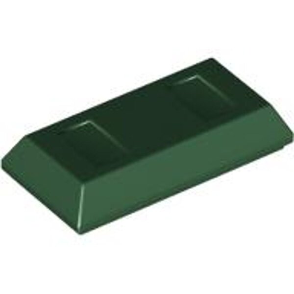 Minifigure, Utensil Ingot 1x2 Dark Green