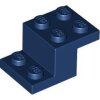 Bracket 3x2x1 1/3 with Bottom Tube Dark Blue