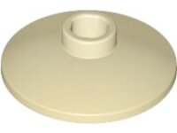 Dish 2x2 Inverted (Radar) Tan