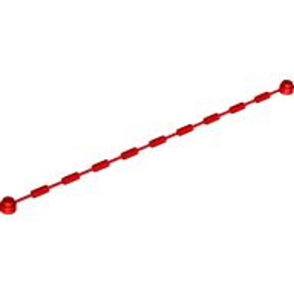 String with End Studs 21L Overall with Rope Climbing Grips (16.1cm) Red