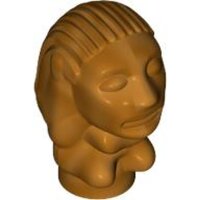 Minifigure, Utensil Peruvian Temple Idol (Golden Idol)...