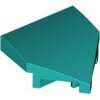 Wedge 2x2x2/3 Pointed Dark Turquoise