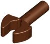 Bar   1L with Clip Mechanical Claw - Cut Edges and Hole on Side Reddish Brown
