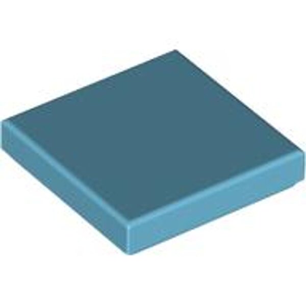 Tile 2x2 Medium Azure