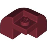 Slope, Curved 2x2x1 1/3 Corner Round with Recessed Stud...