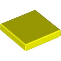 Tile 2x2 Neon Yellow
