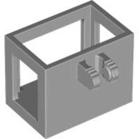 Crane Bucket Lift Basket 2x3x2 with Locking Hinge Fingers...