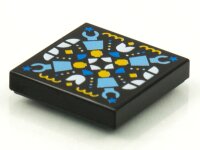 Tile 2x2 with BeatBit Album Cover - Geometric Minifigure...