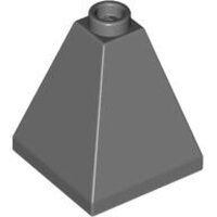 Slope 75 2x2x2 Quadruple Convex Dark Bluish Gray