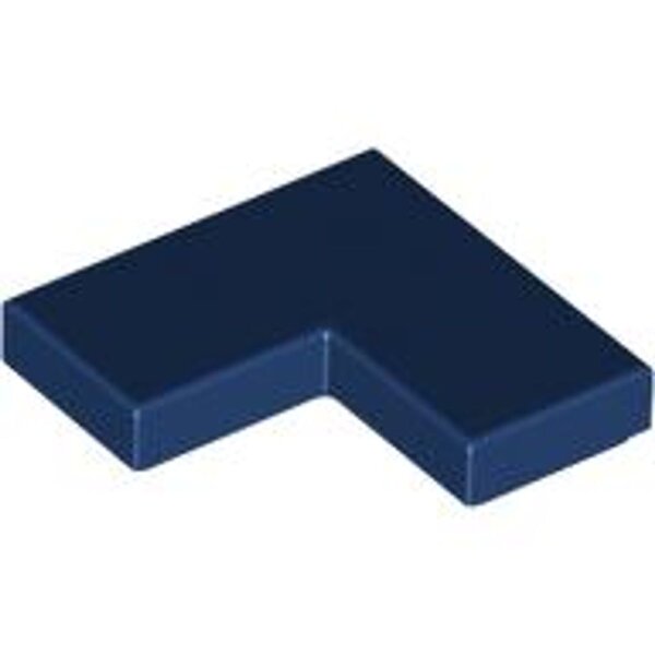 Tile 2x2 Corner Dark Blue