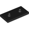 Plate, Modified 2x4 with 2 Studs (Double Jumper) Black