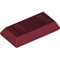 Minifigure, Utensil Ingot 1x2 Dark Red