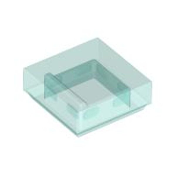 Tile 1x1 Trans-Light Blue