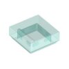 Tile 1x1 Trans-Light Blue