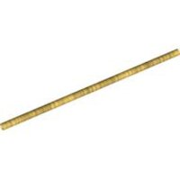 Hose, Rigid 3mm D. 12L / 9.6cm Pearl Gold