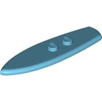 Minifigure, Utensil Surfboard Standard Medium Azure