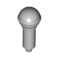 Minifigure, Utensil Microphone Light Bluish Gray