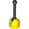 Antenna Small Base with Black Lever (4592 / 4593) Yellow