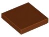 Tile 2x2 with Groove Reddish Brown