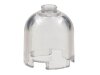 Brick, Round 2x2x1 2/3 Dome Top - Hollow Stud Trans-Clear