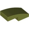 Slope, Curved 2x1x2/3 Olive Green