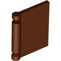 Minifigure, Utensil Book Cover Reddish Brown