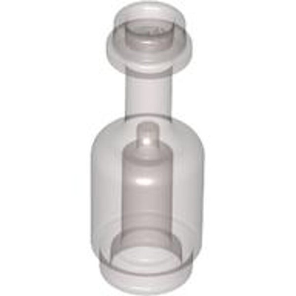 Minifigure, Utensil Bottle Trans-Brown (Old Trans-Black)