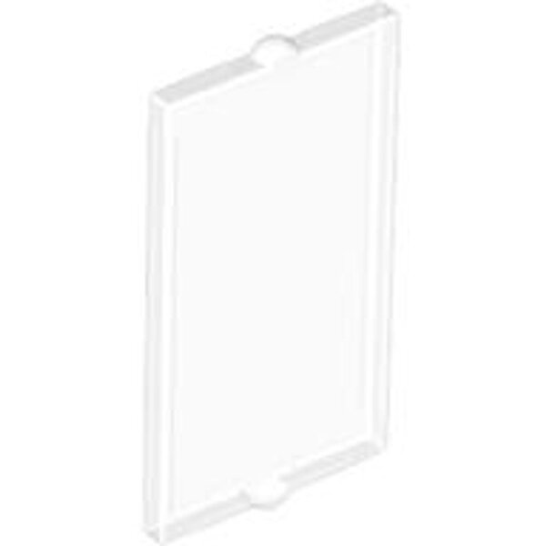 Glass for Window 1x2x3 Flat Front Trans-Clear