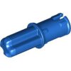 Technic, Axle  1L with Pin with Friction Ridges Blue