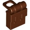 Minifigure Backpack Non-Opening Reddish Brown