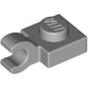 Plate, Modified 1x1 with Open O Clip (Horizontal Grip) Light Bluish Gray