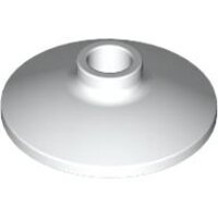 Dish 2x2 Inverted (Radar) White