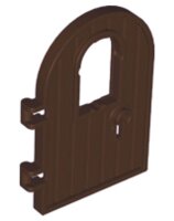 Door 1x4x6 Round Top with Window and Keyhole, Reinforced...