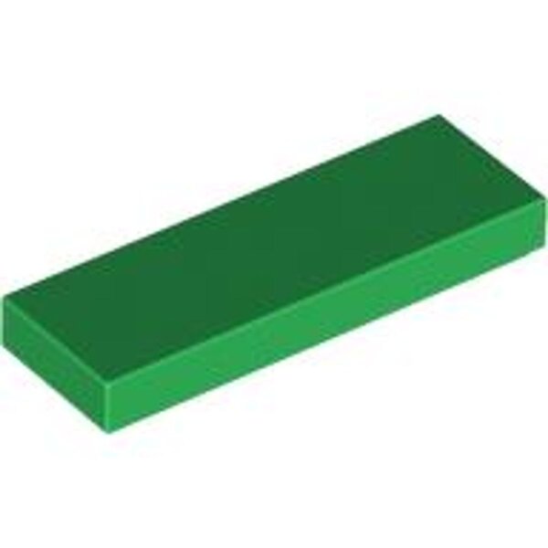 Tile 1x3 Green