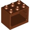 Container, Cupboard 2x3x2 (Undetermined Type) Reddish Brown