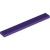 Tile 1x8 Dark Purple