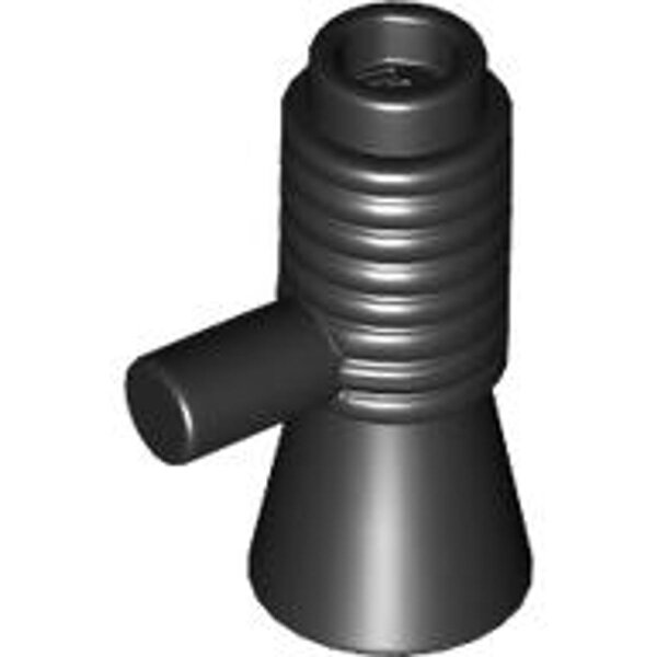 Minifigure, Utensil Loudhailer / Megaphone / SW Blaster Black