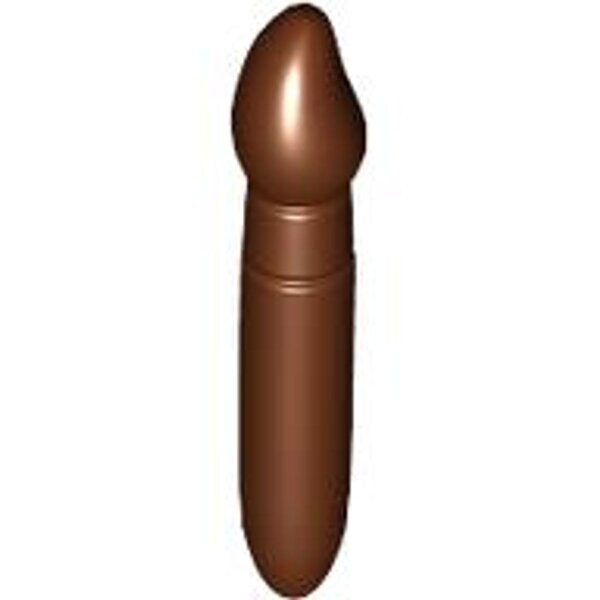 Minifigure, Utensil Paint Brush Reddish Brown