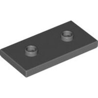 Plate, Modified 2x4 with 2 Studs (Double Jumper) Dark...
