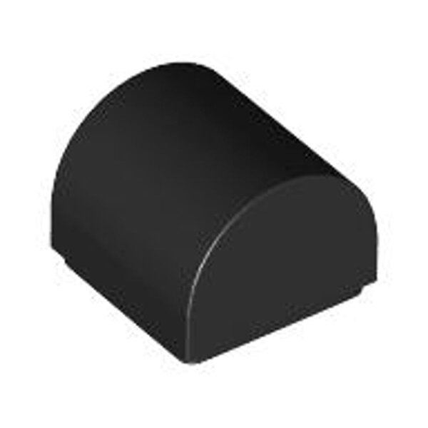 Slope, Curved 1x1x2/3 Double Black