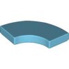 Tile, Round Corner 2x2 Macaroni Medium Azure